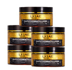 LKIAE Ultra Glutathione Kollagen Haut Leuchtende Körpercreme, 24-Stunden Intensive Feuchtigkeit, Aufhellend, Tiefenpflege & Glanz, 200ml