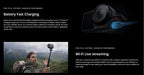 DJI Osmo Action 5 Pro Standard Combo Nächste Generation 1/1.3″ Sensor Klare OLED-Touchscreens 32X Super Zeitlupe