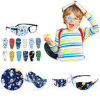 4/8 Stück niedliche Kinder-Schielbehandlung Sehhilfe Kindergesundheitspflege Kinder Okklusion Medizinische Lazy Eye Patch Augenbinde
