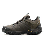 HIKEUP Rutschfeste Herren Wanderschuhe Atmungsaktive Outdoor Abriebfeste Spritzwassergeschützte Kletterschuhe Herren Sneaker Tourismus Bergschuhe
