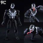 Venom Spider-Man Lucky13 Dummy13 Actionfiguren – 3D-gedruckte T13-Mehrgelenk-Shapeshift-Mannequin-Anime-Sammelspielzeuge