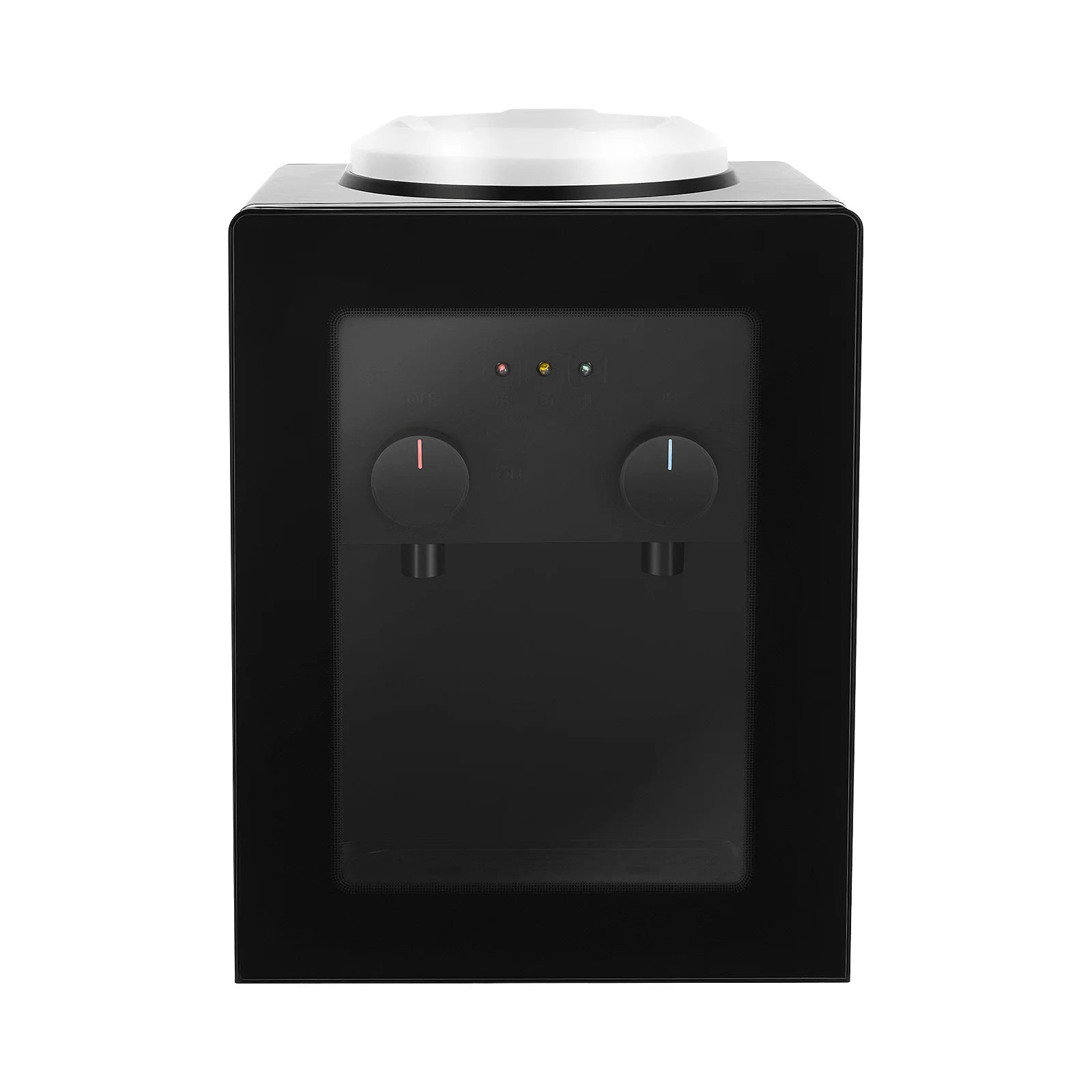 Kompakter elektrischer Wasserkühler, schnelles Erhitzen, heiß/kalt, Desktop-Spender mit abnehmbarem Becken für den Einsatz im Home Office und Schlafzimmer