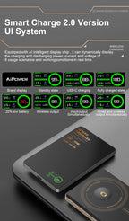 QI 2.1 Magnetische Powerbank Kabelloses Schnellladen Tragbarer externer Ersatzakku für iPhone 12-17 Pro Watch Airpods 5000/10000mAh