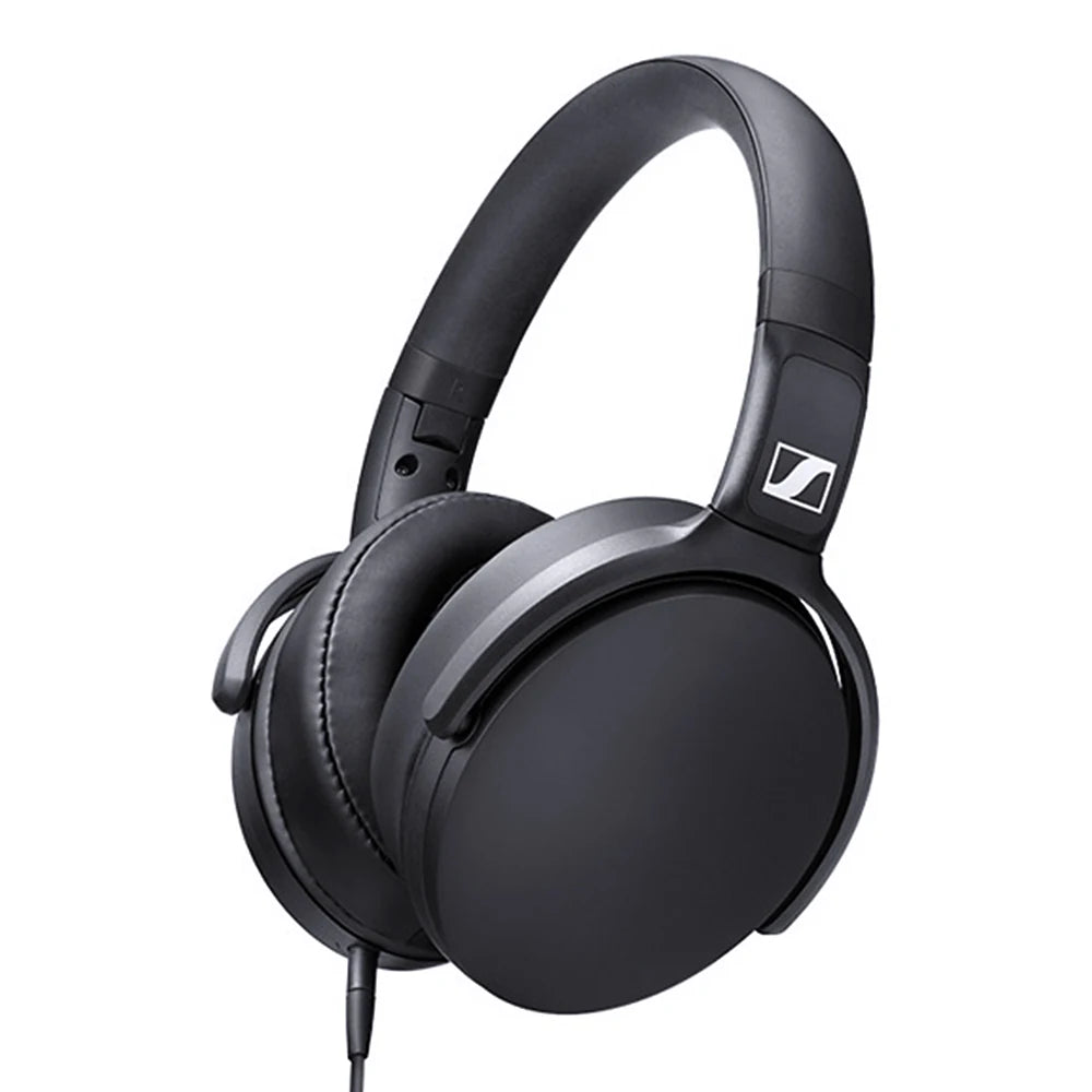 Sennheiser HD 400S kabelgebundener Kopfhörer Over Ear HiFi Stereo Bass Noise Isolating Headset mit Mikrofon für Smartphone PC Laptop Musik