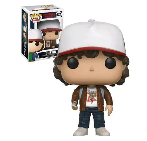 NEU!!! FUNKO POP Stranger Series #1462 Eddie #1250 Dustin Steve Robin Eleven Vinyl-Actionfiguren-Sammlermodelle für Geschenke