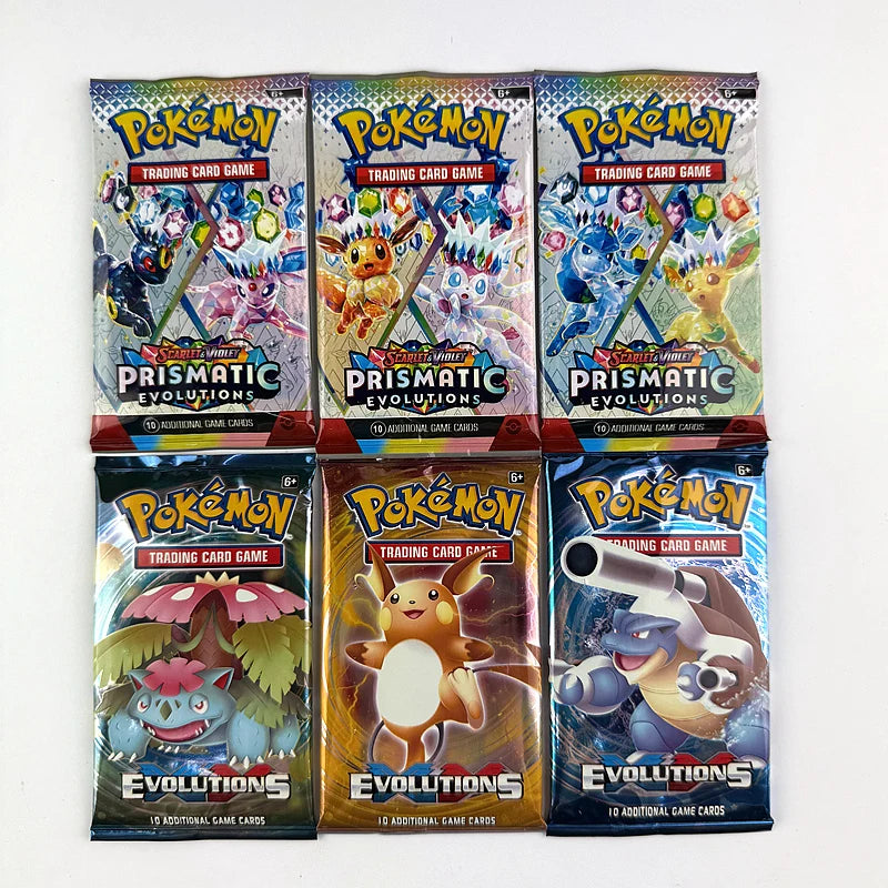 10/20 Stück Pokémon-Karte Prismatic 151 Evolutions Englische Booster Battle Pokémon-Kartenspiel Sammelkarten Zweitbild