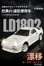 Skymaker AE86 Modell LD1801 RX-7 FC LD1802 1:18 RC Drift Car 1/18 2.4G Fernbedienung ESP Gyroskop LED Mini RC Rennwagen Spielzeug