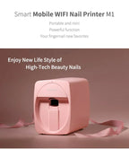 Smarter 3D Mobiler Nageldrucker M1 Muster Digitaler Nagelkunst-Drucker DIY Tragbares H1 Nagelkunst-Gerät Vom Telefon