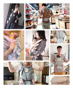 Baby Carrier Cotton Ergonomic Backpacks Holder Shoulder Waist Belt Sling Toddler Outdoor Holding Front and Back Universal