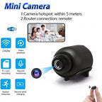Neue X5 Mini Kamera 1080P Klare Nachtsicht Leichte Tragbare Premium Kameras Bewegungserkennung Kabellose WLAN Überwachungskamera