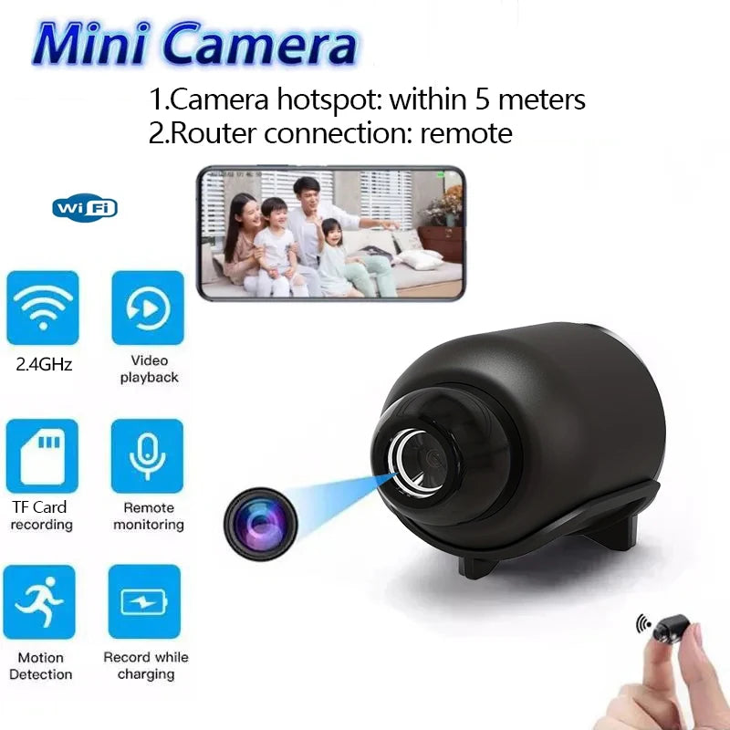 Neue X5 Mini Kamera 1080P Klare Nachtsicht Leichte Tragbare Premium Kameras Bewegungserkennung Kabellose WLAN Überwachungskamera