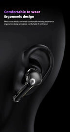 Übersetzung Kopfhörer mit Touchscreen Kabellos Bluetooth 5.4 Smart Earphone HiFi Audio Hohe Qualität Transparente Hülle Headset