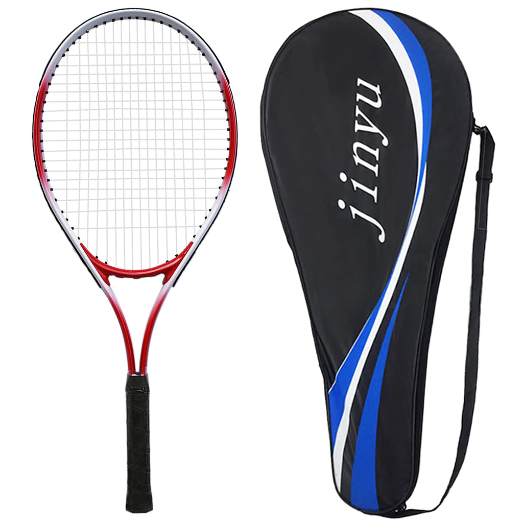 Tennisschläger Leichtgewicht Stoßfest Tennisschläger mit Tragetasche Outdoor-Sport