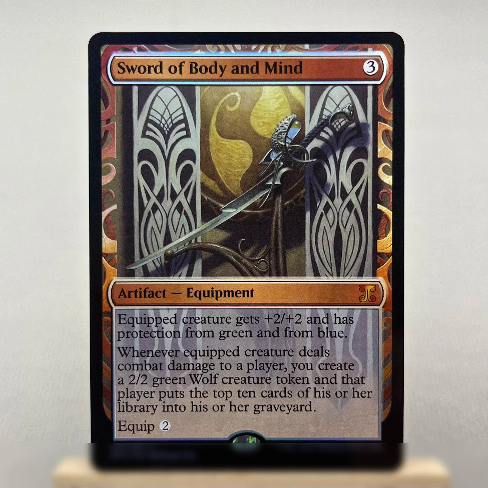 MPS FOIL2-02 TCG-Karten für das Spielen zu Hause: Magische Proxy Sol Ring, Lotus Petal, The Oblivion Stone, Extraplanar Lens, Noxious Gather