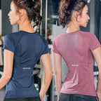 Damen-Sportbekleidung für Fitness, Laufen, Joggen, nahtloses Langarm-Sportshirt für Damen, Yoga-Top, weibliche Workout-Oberteile, T-Shirt