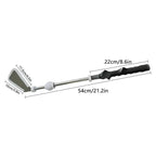 Einziehbarer Golfschwung-Trainingshelfer, Rhythm Click Sound Warm Up Golf Swing Trainer, Golf Grip Trainer Aufsatz – Kraft & Tempo