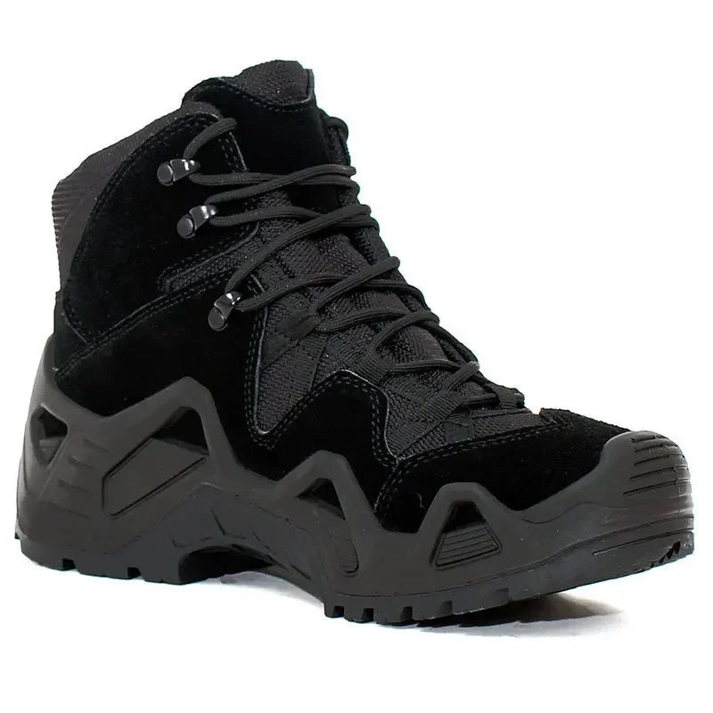 Herren Freizeit Jagd Stiefeletten Outdoor Taktische Wanderschuhe Herren Stiefel Jagd Arbeitsstiefel für Motorradschuhe Militärstiefel
