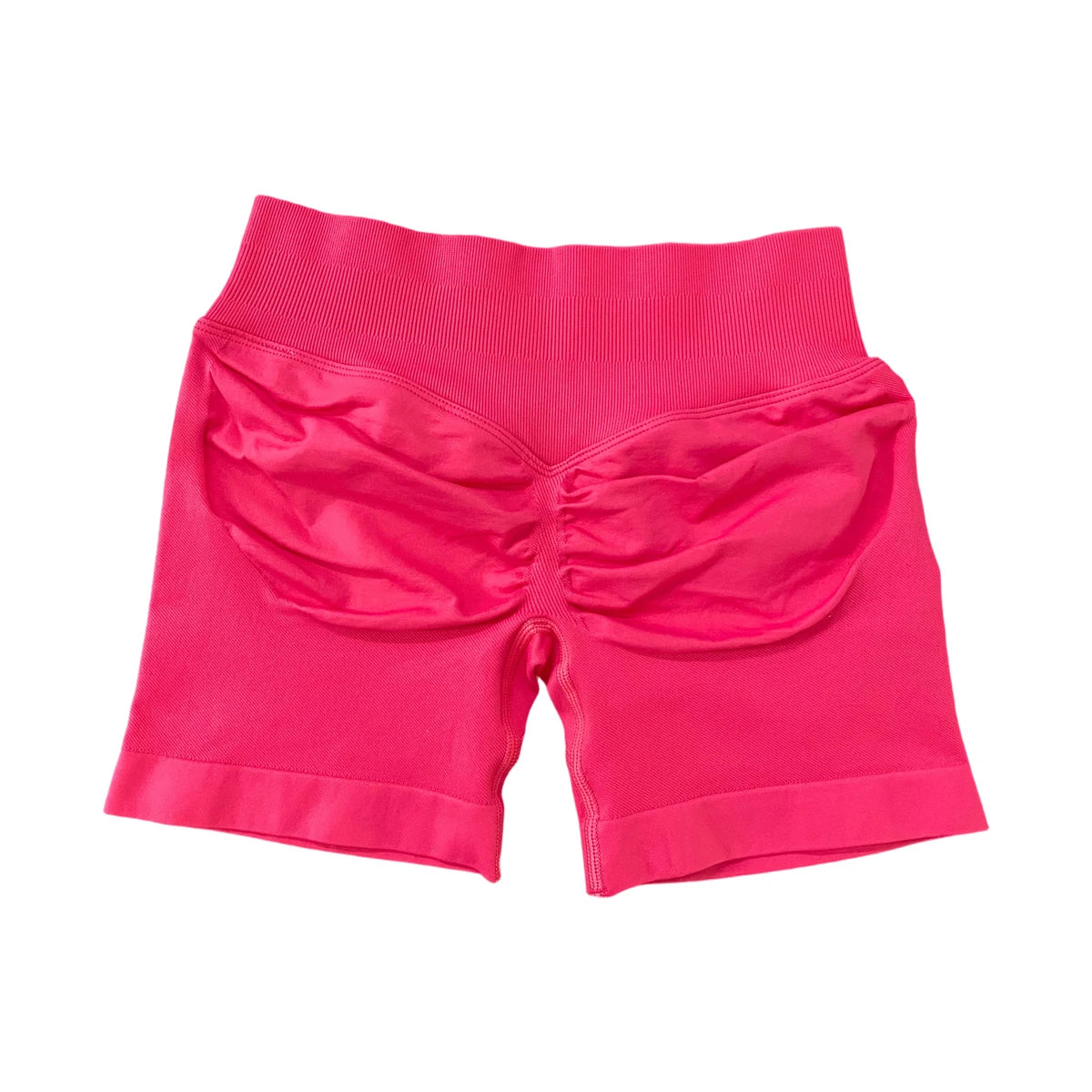 Impact Shorts 4.5" Nahtlos, hochelastisch, niedrig gerippter Bund, dezenter Po-Kontur-Shorts, Fitness Workout Yoga Gym Shorts
