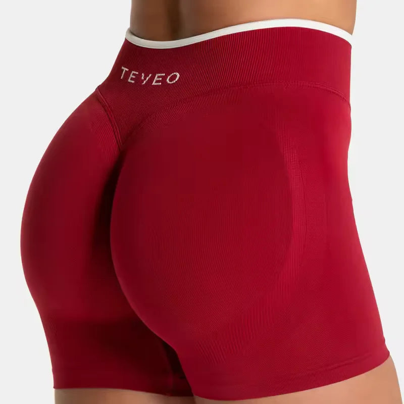 Hot Sale High Waist Nahtlose Scrunch Leggings für Damen Yogahosen Po-Lifting Lauf-Fitnessstudio Workout Tights Ignite Sculpt Serie
