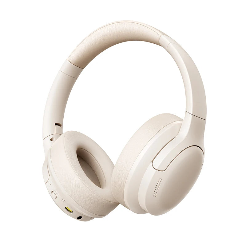 Baseus BH1 Lite Kabellose Kopfhörer Bluetooth 6.0 ENC Klare Anrufe Super Bass Hit Kopfhörer 80 Stunden Spielzeit Over-Ear Headset