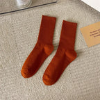 33 Farben Sommer Baumwolle Weiche Socken Fröhlich Bunte Damen Mid-Tube Strümpfe Modetrend Rot Grün Knöchelsocken Herbst Strumpfwaren