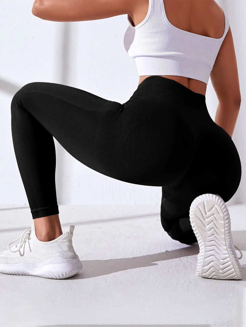 CZGUKE 2-teilige Damen Tie-Dye-Hose Sport Leggings Nahtlos High Waist Push-up Damen Fitness- und Trainingskleidung