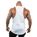 Sommer Bodybuilding Tanktops Workout Stringer Ärmellose Shirts Fitness Herren Gym Kleidung Baumwolle Atmungsaktive Sport Muskelwesten