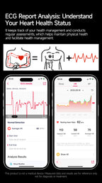 2026 Neue Mikrophysikalische Untersuchung Gesundheits-Smartwatch Herren EKG Harnsäure Lipide Blutdruck BT Anruf Smartwatch Für Android IOS