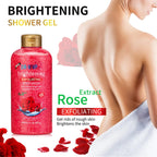 500ml Rose Kojisäure Lavendel Duschgel Tiefenreinigung Aufhellung Peeling Körperwaschmittel Peeling Körperpflege Duftende Hautpflege