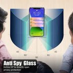 3 Stück Blickschutzfolie für iPhone 17 16 15 14 13 11 12 Pro Max Mini Plus Anti-Spionage Schutzglas für iPhone XR X XS 16e