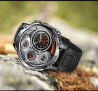 2026 Neue TANK Ultra 1400mAh Akku Militär Smartwatch 10ATM Wasserdicht Herzfrequenz Taktische LED Taschenlampe Herren Sportarmband