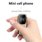 SERVO BM10 Mini-Handy 2 SIM-Karten Bluetooth-Kopfhörer Stimmwandler Dialer Geringe Strahlung Tonaufnahme Kleines Mobiltelefon