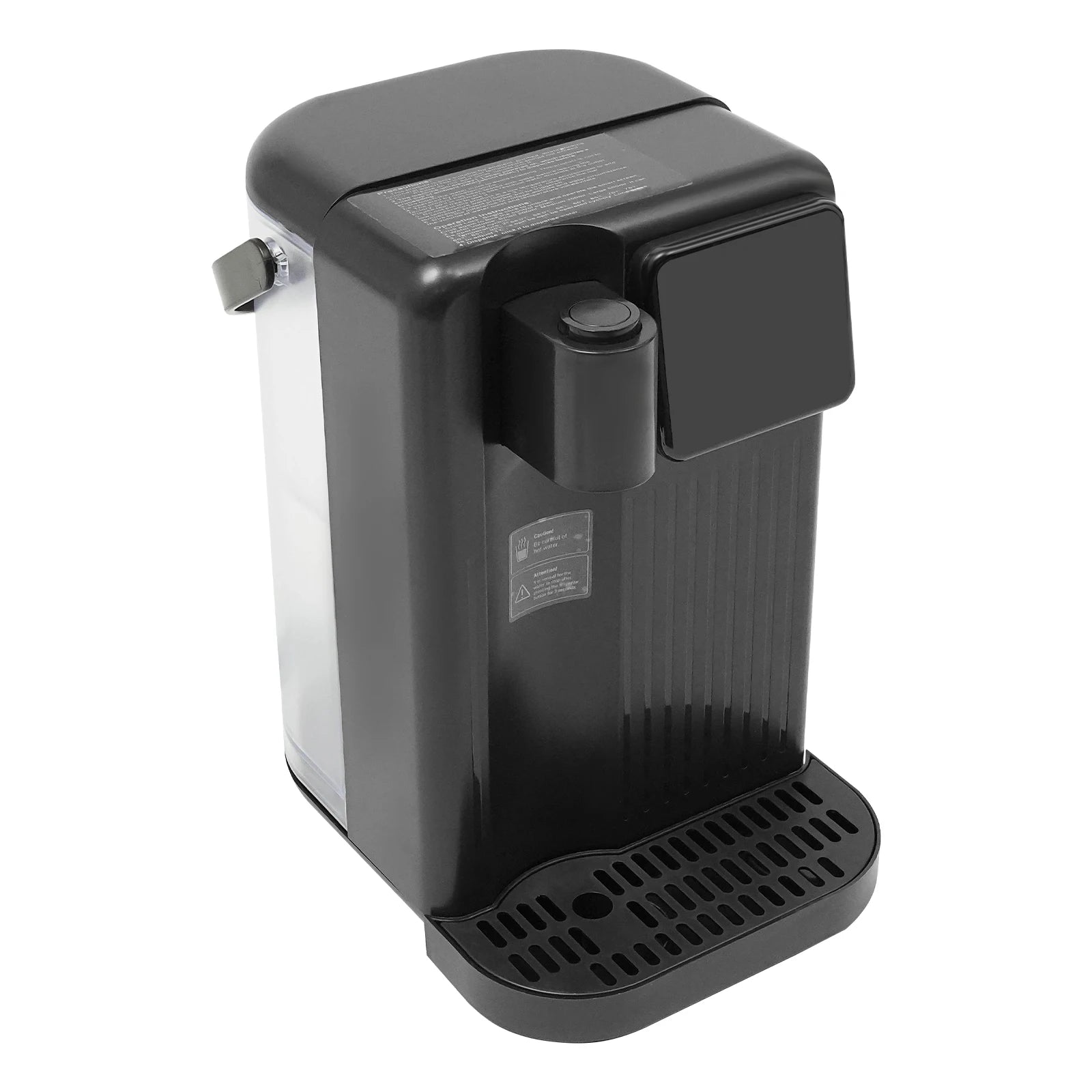 1700W 3L Sofort-Heißwasserspender 3s Heizung LED Touchscreen Wasserkocher 25-99°C Temperaturregelung EU Stecker für Zuhause Büro Schwarz
