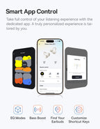 Baseus BC1 Ear-Clip-Ohrhörer Open-Ear Drahtlose Kopfhörer Bluetooth 6.0 Clip-On Sport-Kopfhörer 4 Mikrofone Super Bass IP55 Ohrstöpsel