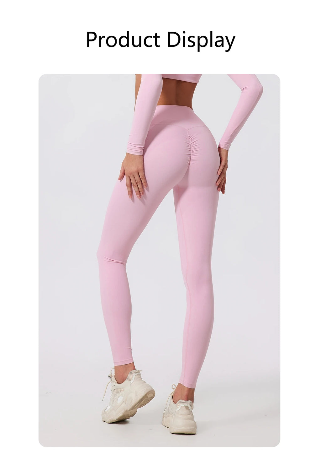 Neue Sommer High Waist Sport Leggings Damen Stretch Gymnastikhose Damen Lauf-Workout-Leggings Weibliche weiche Strumpfhose Push Up Yoga Hose