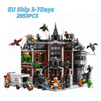 2953 Teile 76300 Arkham Asylum Kompatibles Bauset Geburtstags- und Weihnachtsgeschenk für Kinder und Erwachsene Schneller Versand