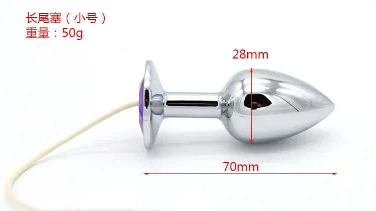 Electric Shock Butt Plug Sex Toys for Couples Masturbation Vagina Anus Dilator Prostate Massage Flirting Sex Products Anal Plug