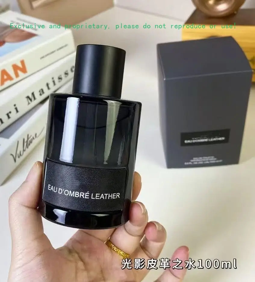 Heißer Marken-Bestseller 100ml TF Parfüm Eau Ombre Leather für Männer und Frauen, für Innen- und Außenbereich, langanhaltender guter Duft