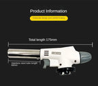 Multifunctional Portable Flame Gun Torch Burner For Camping BBQ Desserts Soldering Cooking Heating Tool Household Igniter