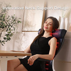 Rotlicht-Therapiematte mit Ferninfrarot-Wärme 3D-Nackenstütze Professionelle Schmerzlinderung Massagematte für den Heim-Spa-Gebrauch Muskelentspannung