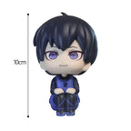 BLUE LOCK Actionfiguren Isagi Yoichi Bachira Meguru Anime Figur Q-Version Figur Sammelmodell Kinderspielzeug Puppen Geschenke