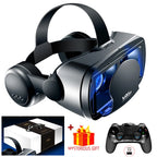 Virtual Reality 3D VR Headset Smart Glasses Helm für Smartphones Handy Mobile 7 Zoll Linsen Fernglas Brille Geräte