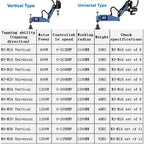 M3-M36 220V CNC Universal-Servogewindeschneidmaschine Elektrisches Gewindebohrwerkzeug Stahl Aluminium Kraftbohren