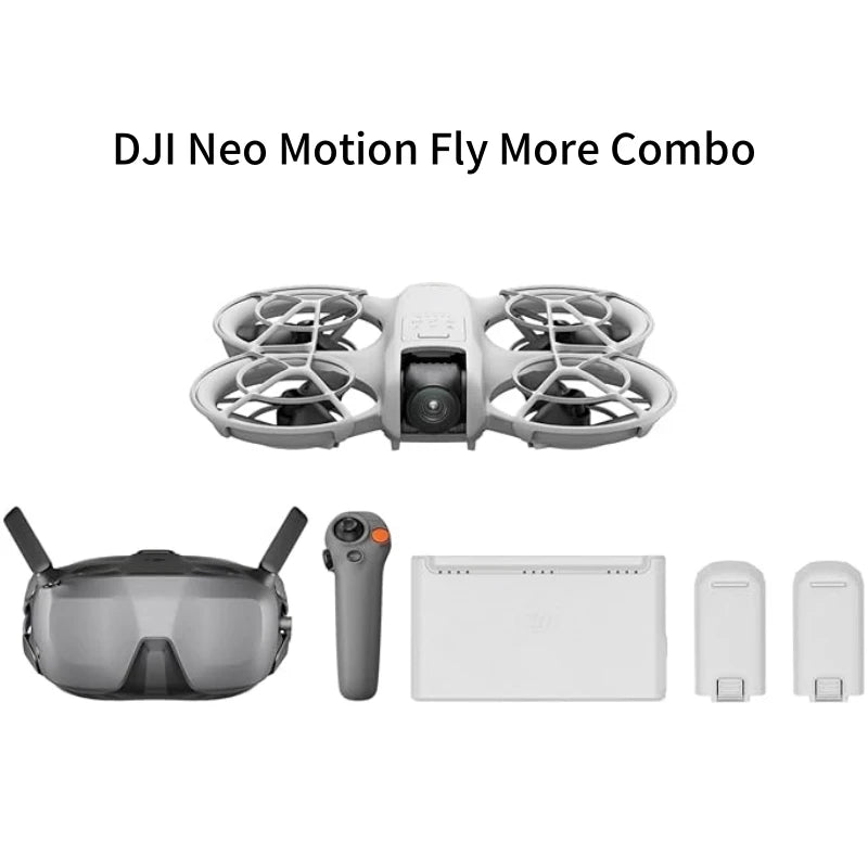 Globale Version DJI Neo Drohne Flugkamera Drohne/Combo 4K Stabilisiertes Video Tragbare Vollabdeckung Propellerschutz
