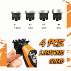 Neuer professioneller BRDCLIP Salon Friseur-Set Vektormotor Haarschneidemaschine 7800-13000 U/min Trimmer 8000-13000 U/min Metallgehäuse 2603 Rasierer