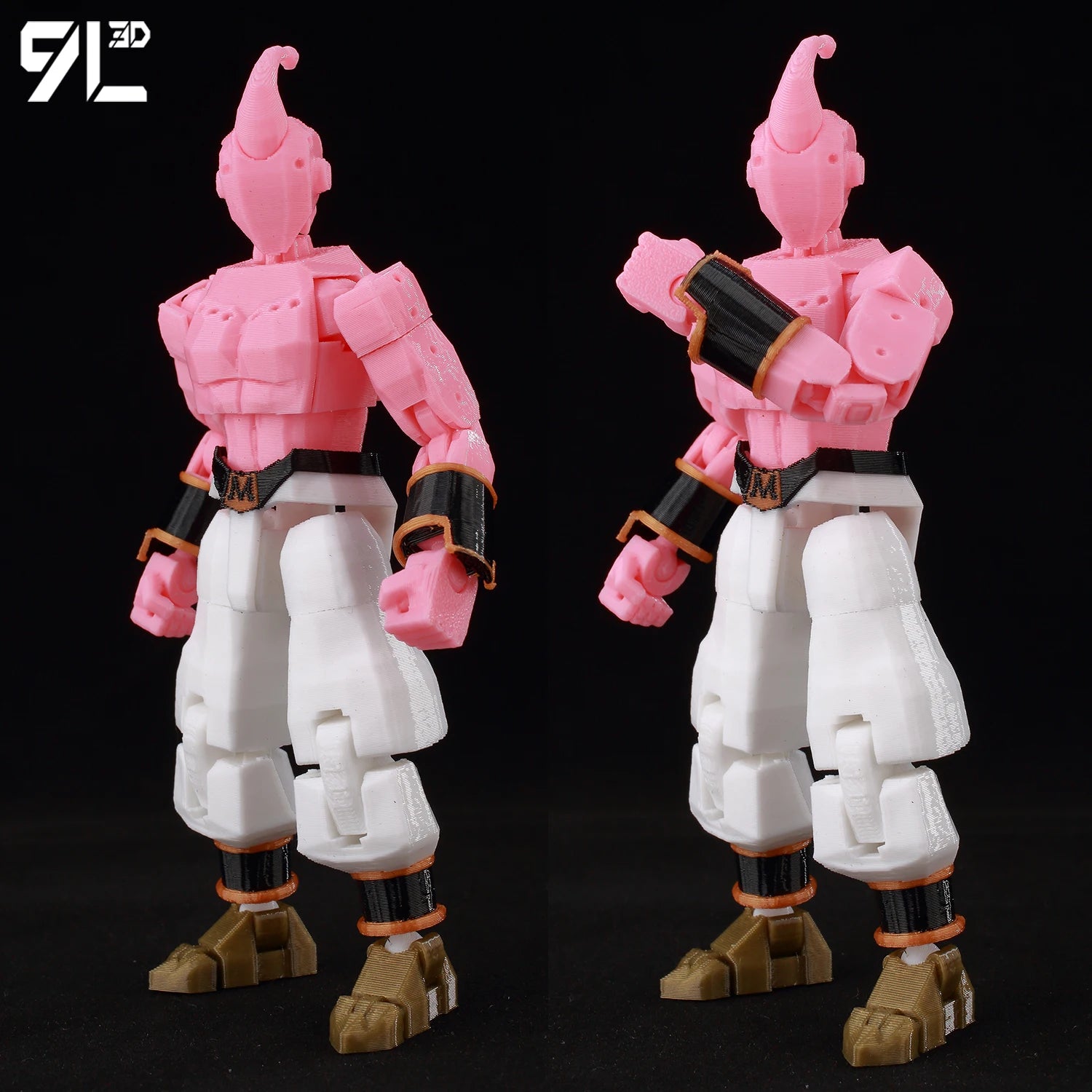 9L3D Gedruckte Dragon Ball Son Goku Vegeta Beerus Frieza Anime Lucky13 Dummy13 Titan13 Actionfiguren Mehrgelenkige Bewegliche Spielzeuge
