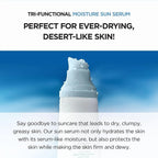 Skin1004 Korean Skincare Centella Sun Serum LSF50+ – Hyaluronsäure UV-Schutz, empfindliche Haut