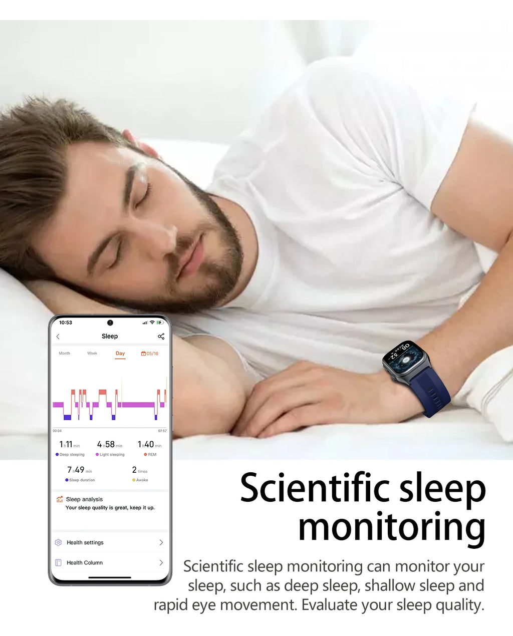 2026Neue Gesundheitsuhr Blutdruck Genaue Messung Smartwatches Herren Harnsäure Blutfette wasserdicht Airbag Smartwatch Damen