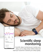2026Neue Gesundheitsuhr Blutdruck Genaue Messung Smartwatches Herren Harnsäure Blutfette wasserdicht Airbag Smartwatch Damen