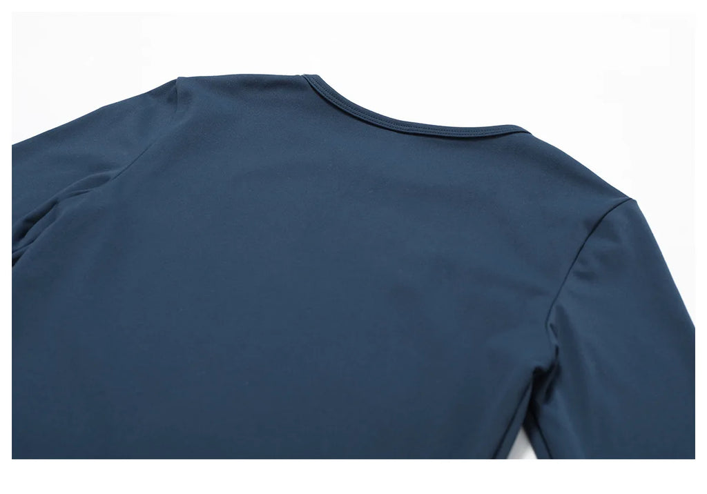 NCLAGEN Yoga-Shirts für Damen, Langarm, Winter, Fitness, Laufen, Gym-Kleidung, Workout, Dry Fit, atmungsaktiv, hochelastisches Sport-Oberteil